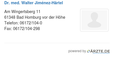 Dr med walter jimenez haertel