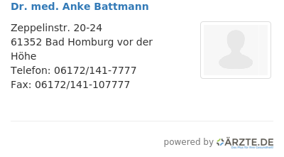 Dr med anke battmann