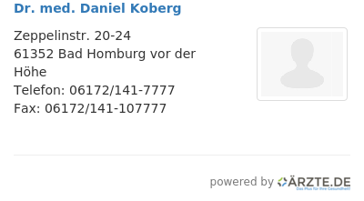 Dr med daniel koberg