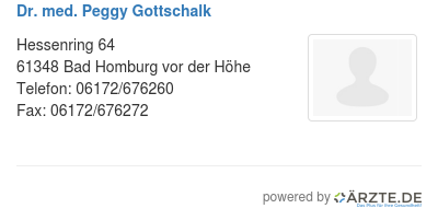 Dr med peggy gottschalk