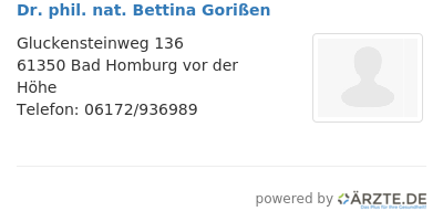 Dr phil nat bettina gorissen
