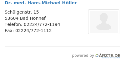 Dr med hans michael hoeller