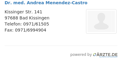 Dr med andrea menendez castro
