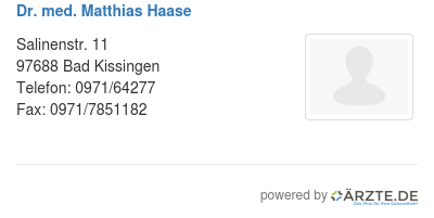 Dr med matthias haase 506622