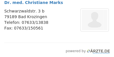 Dr med christiane marks 558373