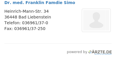 Dr med franklin famdie simo