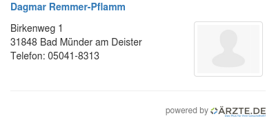 Dagmar remmer pflamm
