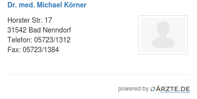 Dr med michael koerner 251509