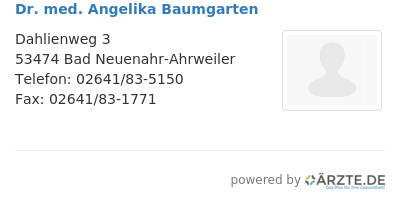Dr med angelika baumgarten
