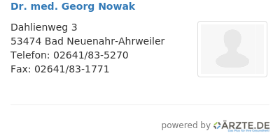 Dr med georg nowak 517601