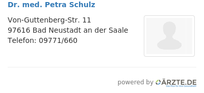 Dr med petra schulz 567061