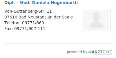 Dipl med daniela hegenbarth