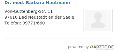 Dr med barbara hautmann