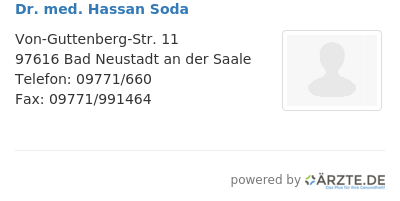 Dr med hassan soda