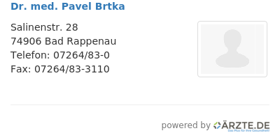 Dr med pavel brtka