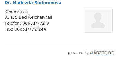 Dr nadezda sodnomova