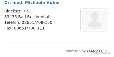 Dr med michaela huber 468647