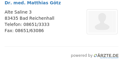 Dr med matthias goetz 658613