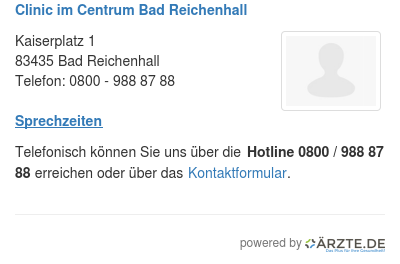 Clinic im centrum bad reichenhall