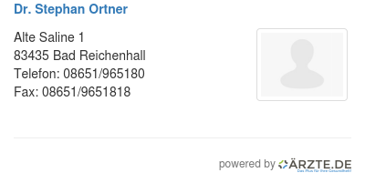 Dr stephan ortner