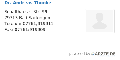 Dr andreas thonke 566710