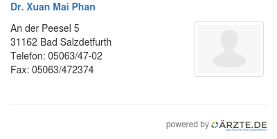Dr xuan mai phan