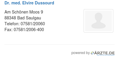 Dr med elvire dussourd