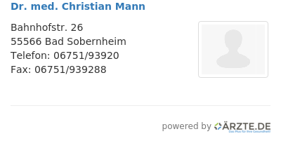 Dr med christian mann 253491