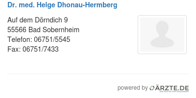 Dr med helge dhonau hermberg