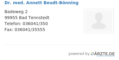 Dr med annett beudt boenning