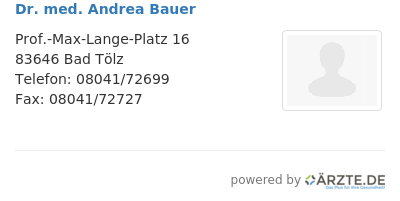 Dr med andrea bauer 253939