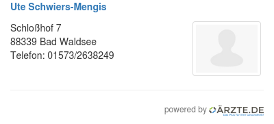 Ute schwiers mengis