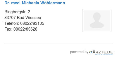 Dr med michaela woehlermann