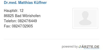 Dr med matthias kueffner