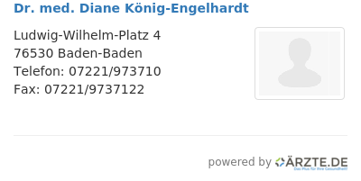 Dr med diane koenig engelhardt