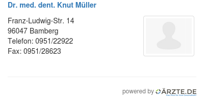 Dr med dent knut mueller 254825