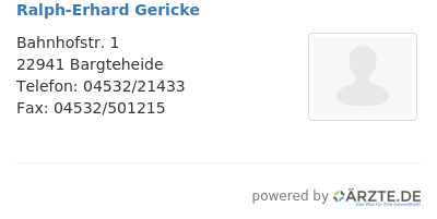 Ralph erhard gericke
