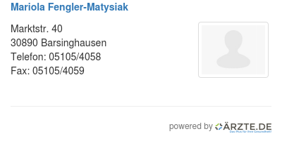 Mariola fengler matysiak