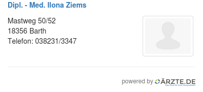 Dipl med ilona ziems