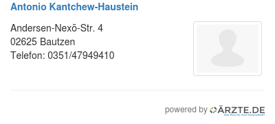 Antonio kantchew haustein 511650