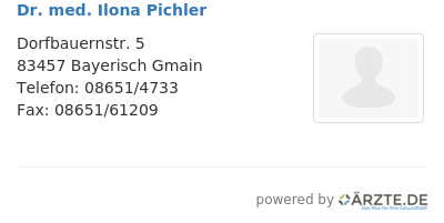 Dr med ilona pichler