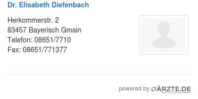Dr elisabeth diefenbach