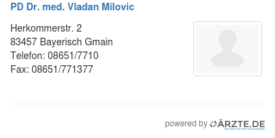 Pd dr med vladan milovic
