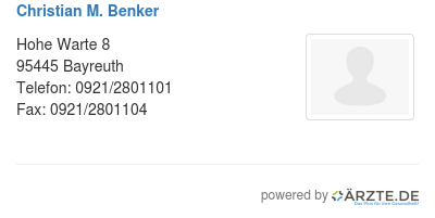 Christian m benker