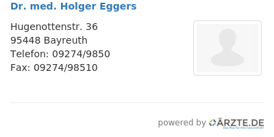 Dr med holger eggers 593786