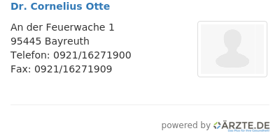 Dr cornelius otte