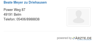Beate meyer zu driehausen