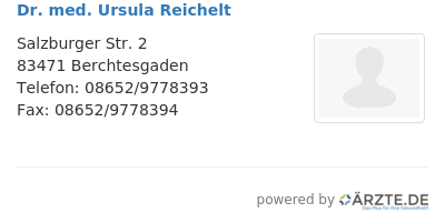 Dr med ursula reichelt 643636
