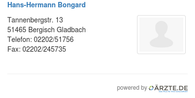Hans hermann bongard