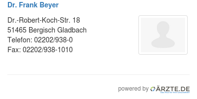 Dr frank beyer 489765
